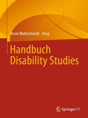 Handbuch Disability Studies - ebook